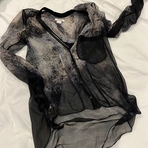 Helmut Lang Blouse Size: P